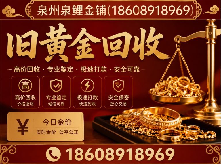 金门县旧黄金回收展示图